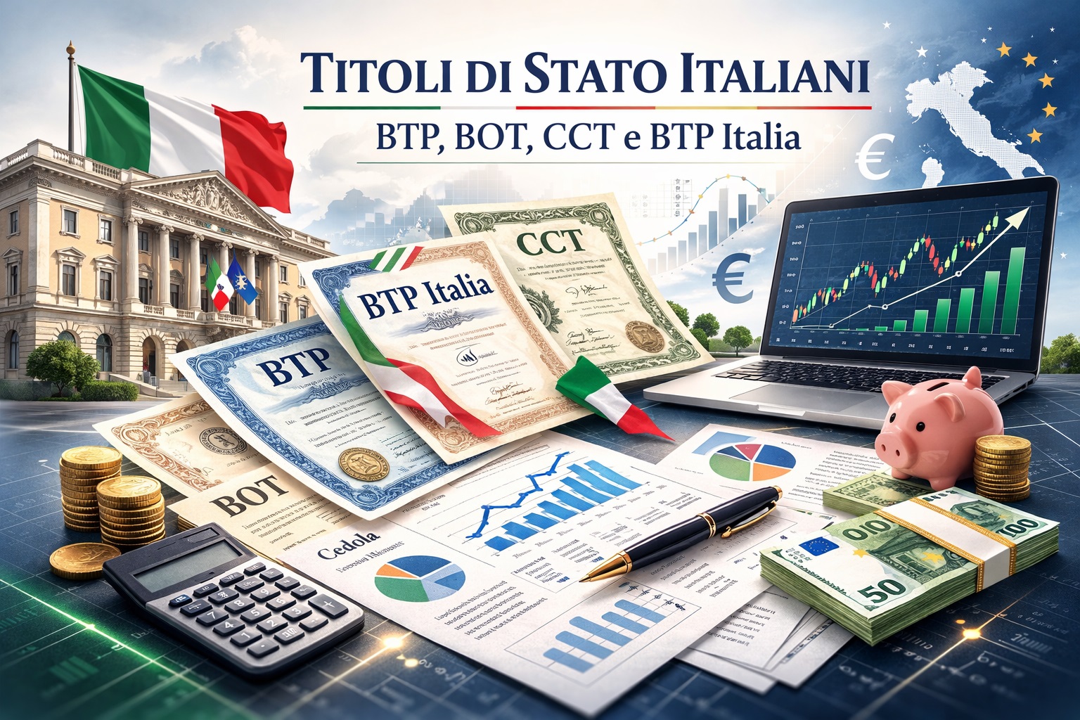 Titoli di Stato italiani: BTP, BOT e CCT